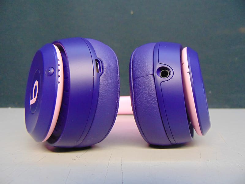 Beats by Dre Solo3 Wireless On-Ear Headphones, Pop Violet | Reverb