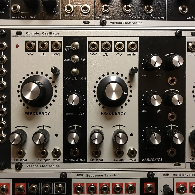 Verbos Electronics Complex Oscillator Black Knobs | Reverb