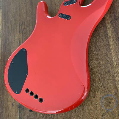 Yamaha MB IIIR, Motion B Bass, 1989, Red | Reverb