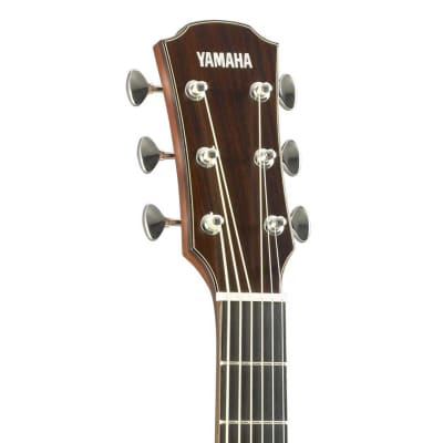 Yamaha A5M ARE Vintage Natural Acoustic Electric Guitar w/Case image 5
