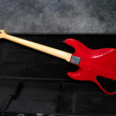 Mid-90s Mike Lull JT4 - Trans Red Over Flamed Maple image 4