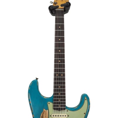 Fender Custom Shop 1963 Stratocaster Super Heavy Relic, Tao Turquoise image 9