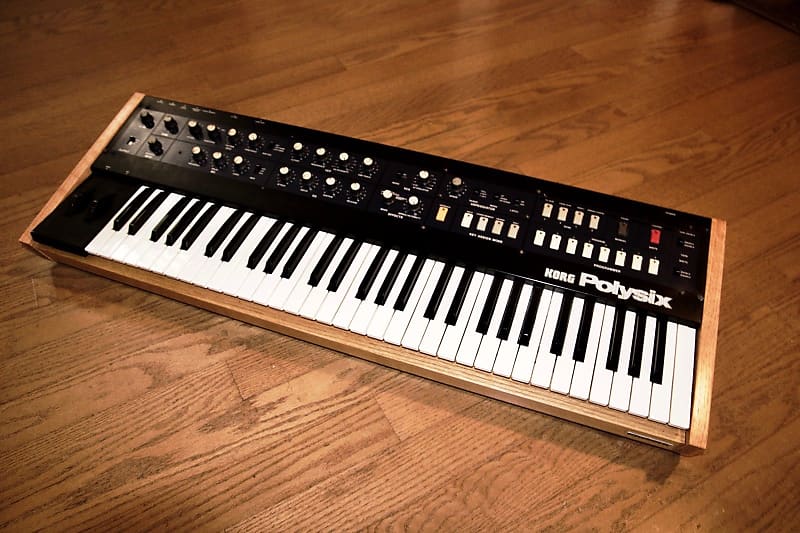 Korg PolySix Synthesizer Replacement Solid Oak Chassis / Body / Case image 1