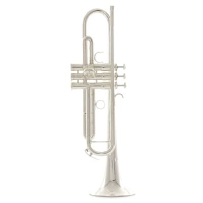 Schilke I32 Yellow Brass Bell Bb Trumpet - Silver Plated image 1