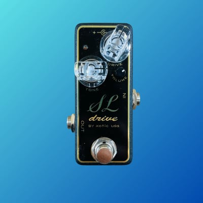 XOTIC SL DRIVE 中古 Xotic SL Drive Limited Edition Chrome Overdrive Pedal | Reverb