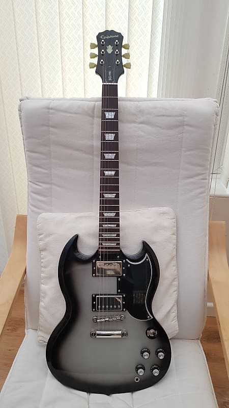 Epiphone SG '61 G-400 Pro 2017 Silver burst