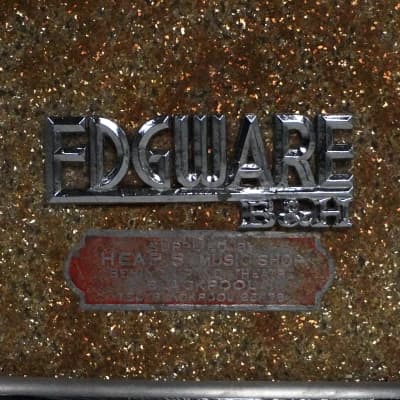 Edgware B&H 14" x 5" Snare in Gold Sparkle image 7