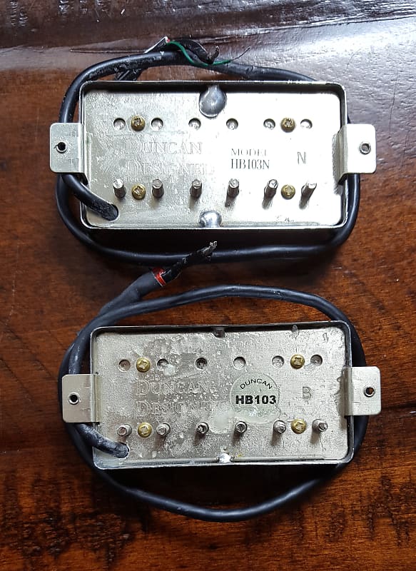 Seymour Duncan Duncan Designed HB-103 Humbucker Set Chrome