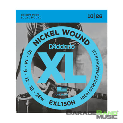 D'Addario EXL150H Nickel Wound, High-Strung/Nashville Tuning, 10-26 image 1