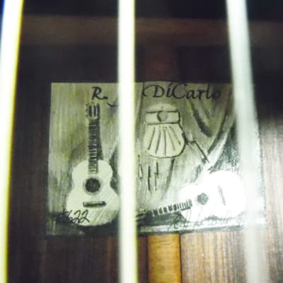 R.J. DiCarlo Master Craft Custom SpanishClassical Guitar w/ Case image 8