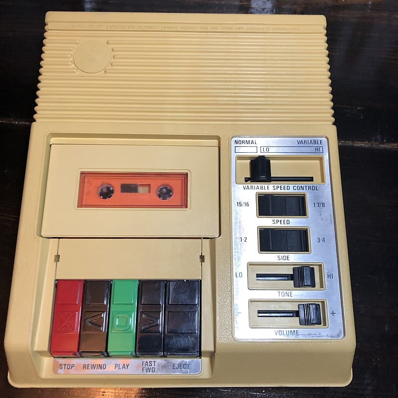 Library of Congress C1 Variable Cassette Player | Reverb