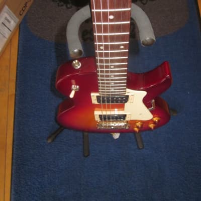 Cort Classic Rock Series Cherry Red Sunburst Electric Guitar CR100 image 5
