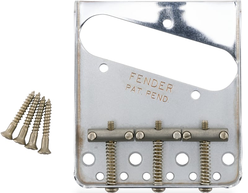Fender 099-7210-000 Road Worn Telecaster Bridge Assembly image 1