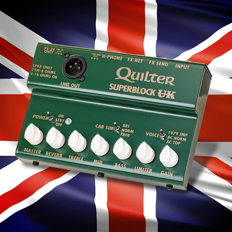 Quilter SuperBlock UK Amp Head System for Pedalboard Reverb
