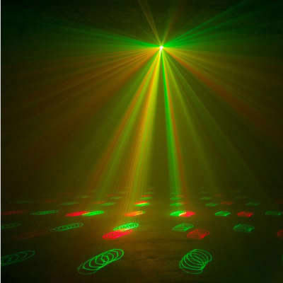 American DJ ANI MOTION 20W Red/Green Compact Laser Effects Light+Wireless Remote image 6