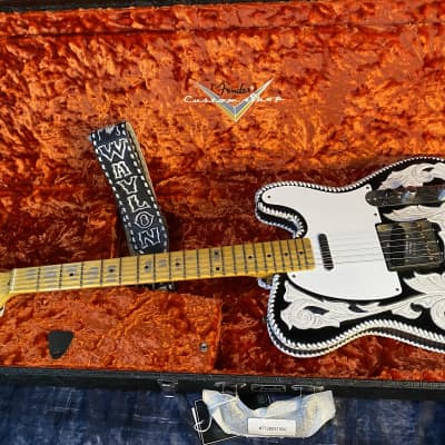 NEW ! 2024 Fender Custom Shop Limited-Edition Masterbuilt Waylon Jennings Telecaster Relic - David Brown - Authorized Dealer - In-Stock! G02527 image 14