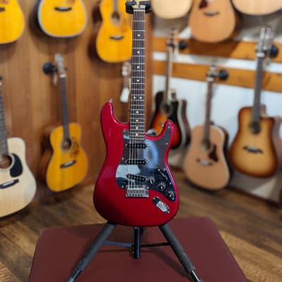 Fender USA Roadhouse Strat w/Case - Candy Apple Red with Rosewood Board (1999) image 1