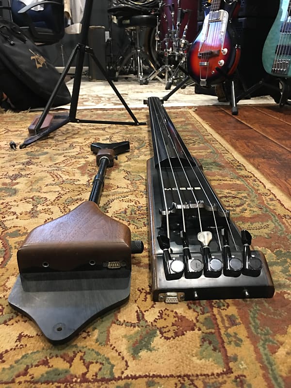 Moses KP-5 Graphite 5 String Electric Upright Bass (EUB) 1997 | Reverb