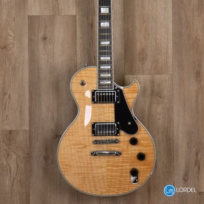 Schecter Solo-II Custom Natural Gloss Burl Top image 2