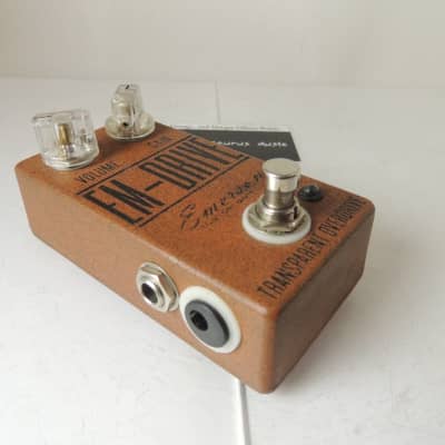 Emerson EM Drive Transparent Overdrive Effects Pedal Limited Edition #027 image 2