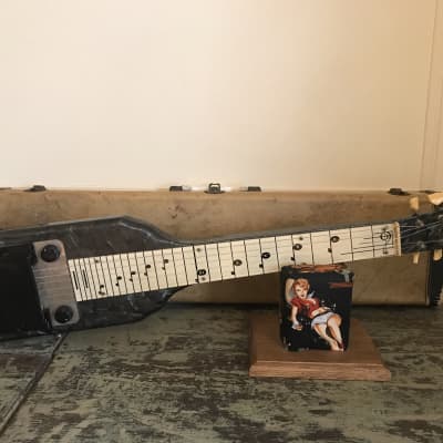 1950s National Chicagoan Lap Steel - Gray Moto - OHSC - Cool image 11