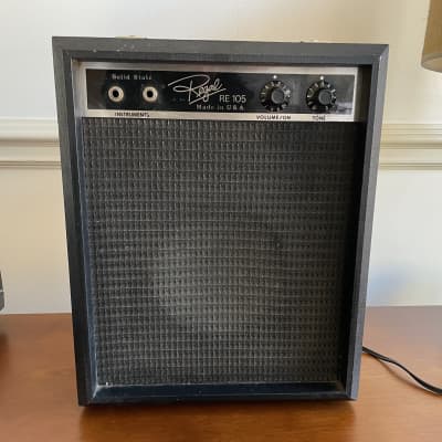 Vintage 1960s Regal RE-105 Electric Guitar Amplifier Silvertone for sale