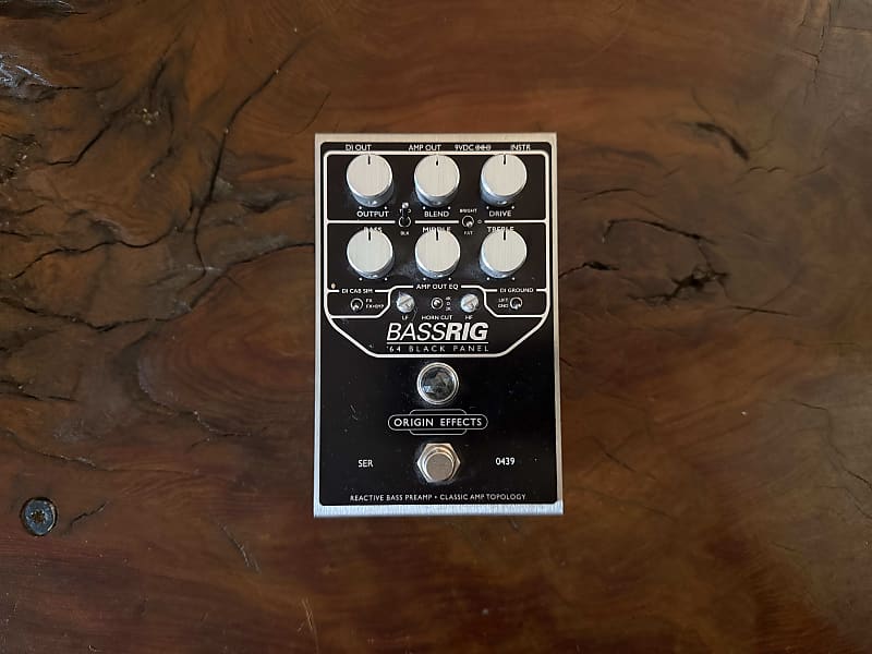 Origin Effects BASSRIG '64 Black Panel