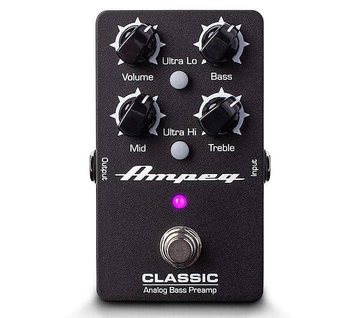 Ampeg Classic Analog Bass Preamp | Reverb