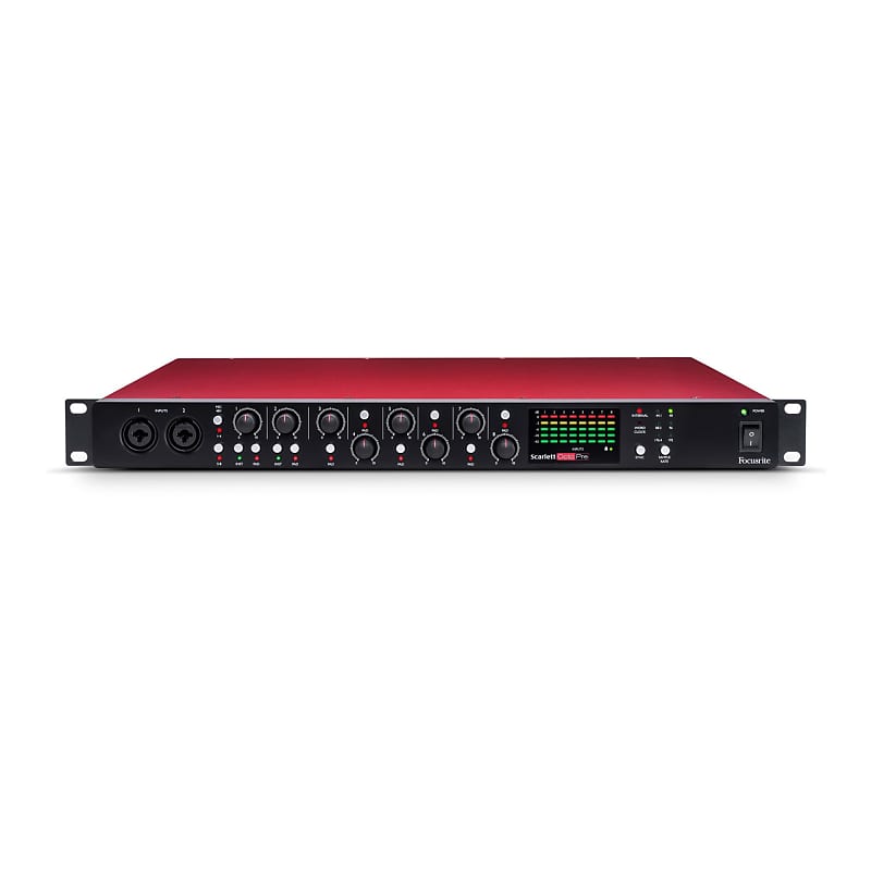 Focusrite Scarlett OctoPre 8-Channel Mic Pre Expansion with 8 ADAT