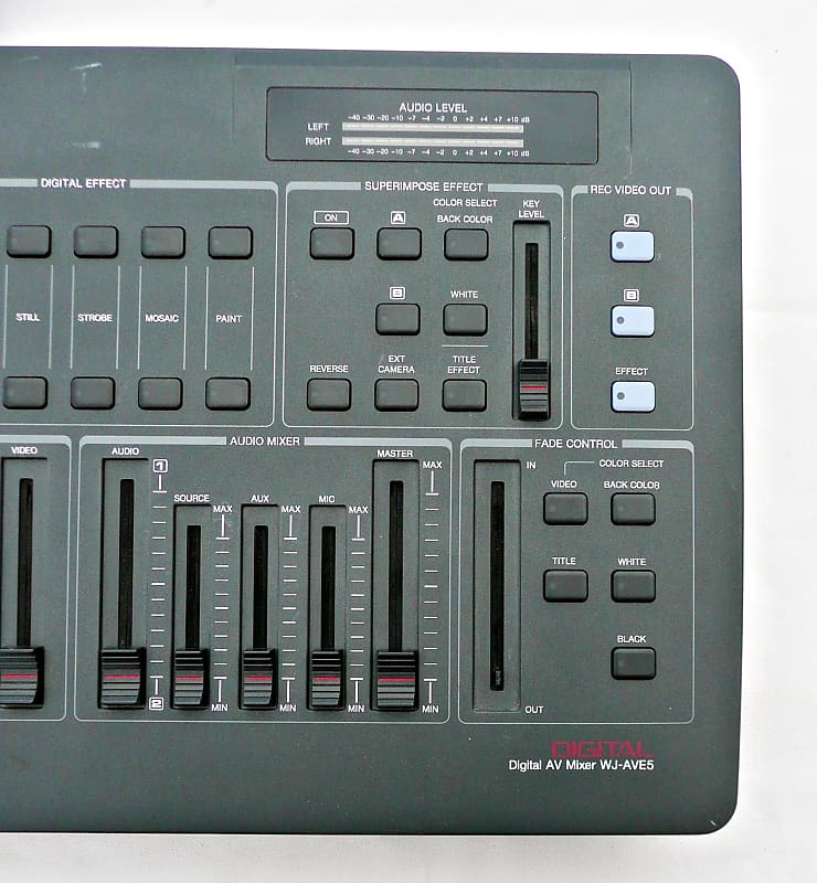 PANASONIC AV MIXER WJ AVE55 - YouTube