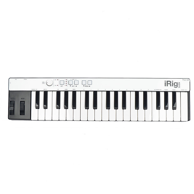 IK Multimedia iRig Keys 37-Key Mobile MIDI Keyboard Controller w