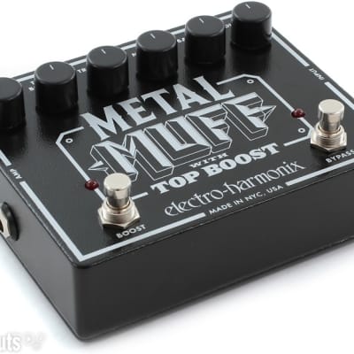 Electro-Harmonix Metal Muff with Top Boost Distortion Pedal image 2