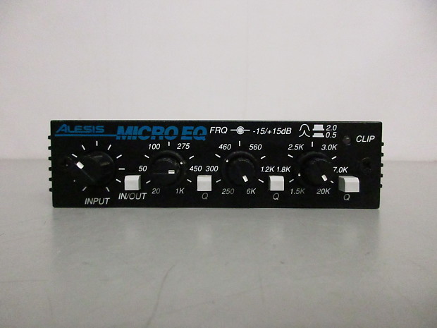 パラメトリックイコライザー alesis MICRO EQ ALESIS通電OK Alesis Micro EQ | Reverb