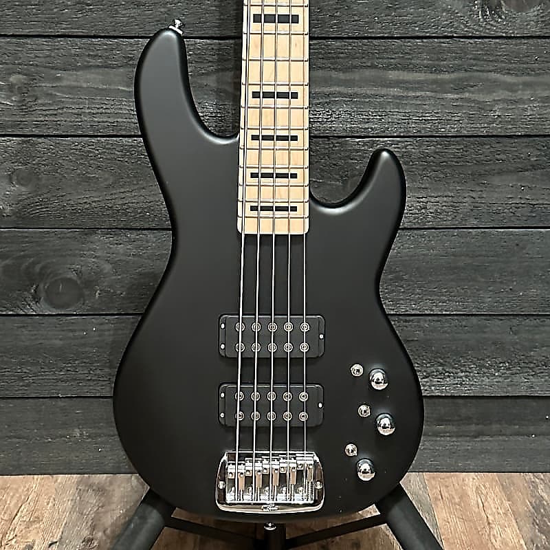 G&L Tribute L-2500 5-String Black Frost Electric Bass Guitar | Reverb