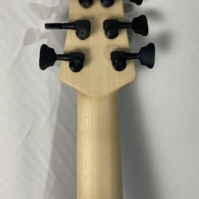 Form Factor Audio Short Wombat Custom 6-string Bass Mini 27" scale Alder/Burl Maple Top image 7