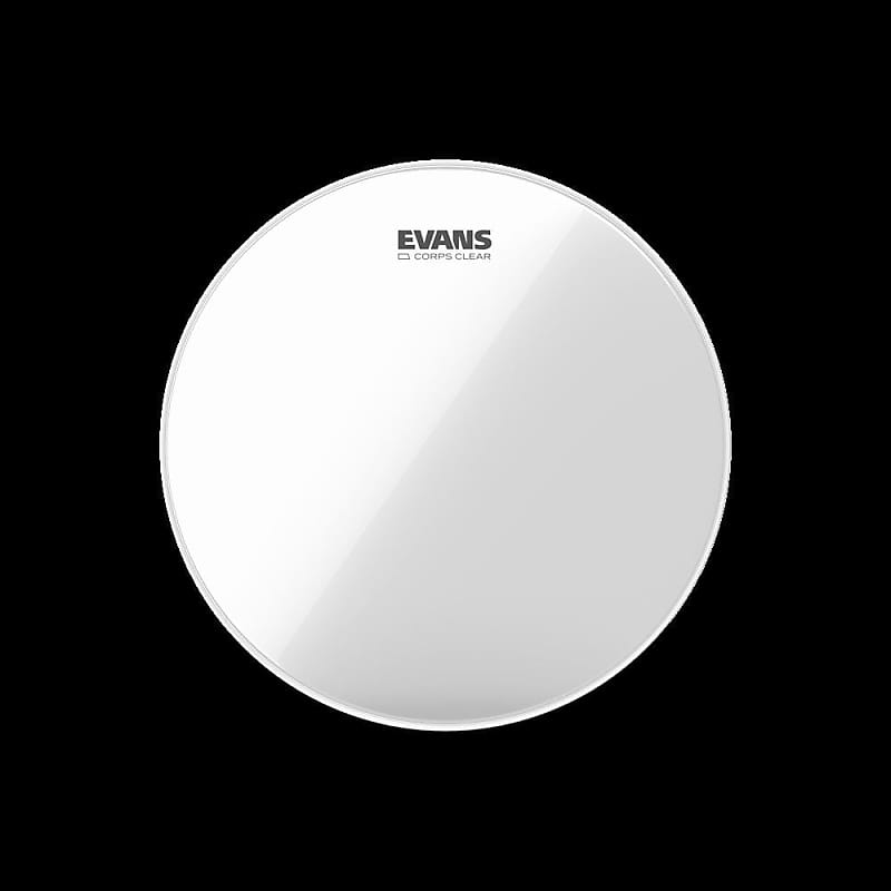Evans Corps Clear Marching Tenor DrumHead | 12in image 1