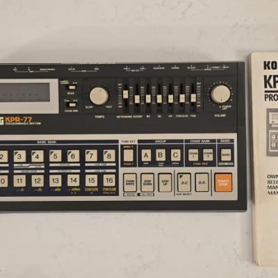 Korg KPR-77 Drum Machine with accessories - Free Shipping US & Canada