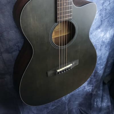 Cort  Core-OC SP-OPTB Solid Sitka Spruce Top Orchestra Model Cutaway Body Semi Acoustic guitar image 4