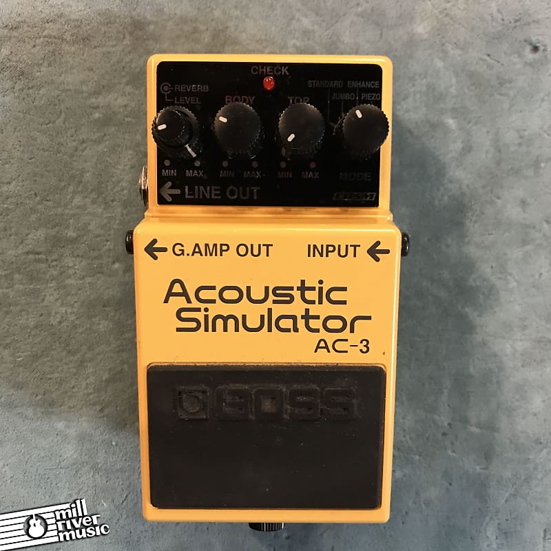 Boss AC-3 Acoustic Simulator Effects Pedal Used image 1