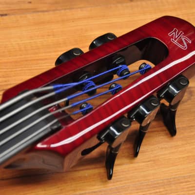 NS Design WAV5c Omni Bass Transparent Red Gloss image 10