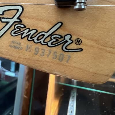 Fender MIJ 1984-89 Stratocaster Left Handed USED - Ebony image 4