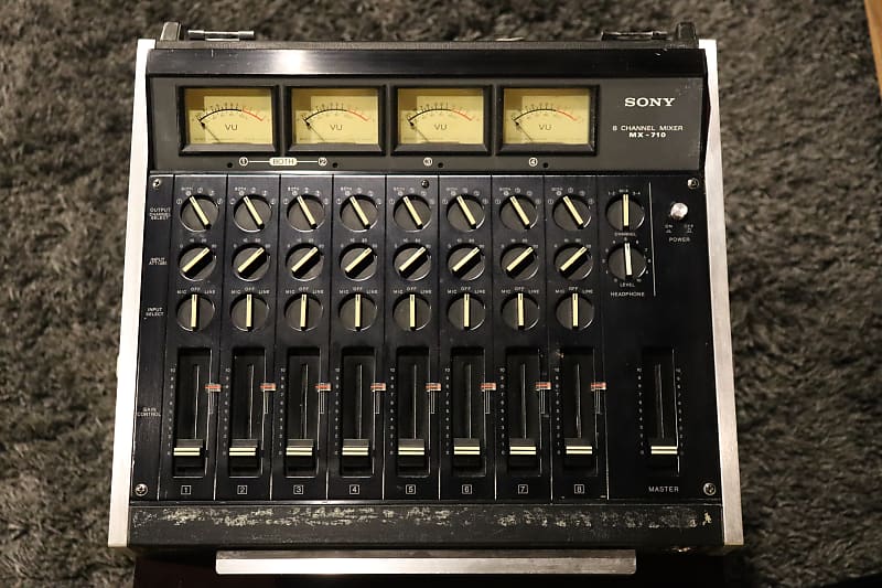 Sony MX 710 8-Channel Transistor Mixer (Killer Distortion