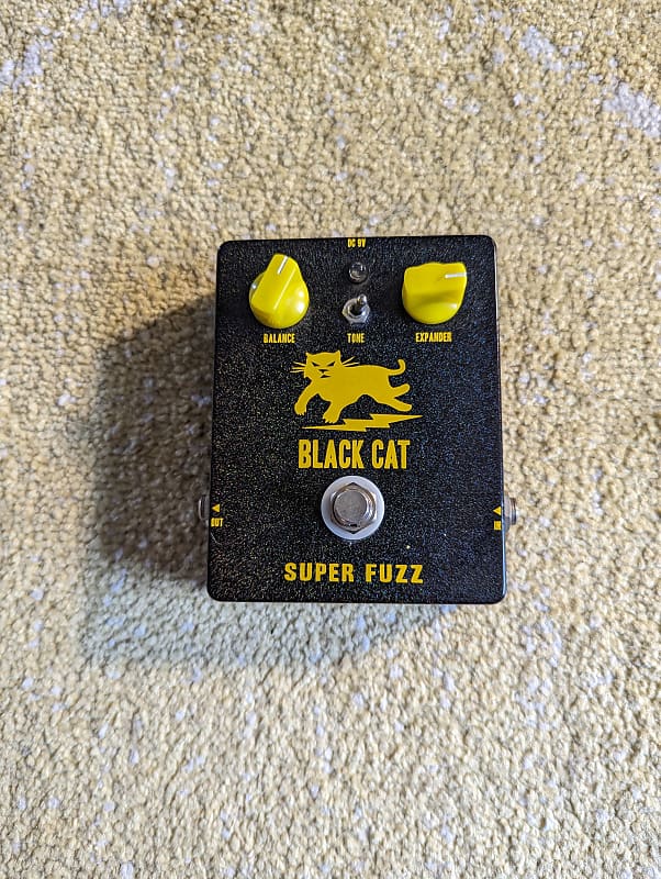 Black Cat Super Fuzz Pedal