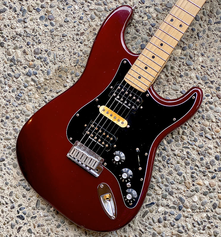 1992 Fender American Standard Stratocaster USA Red Seymour Duncan
