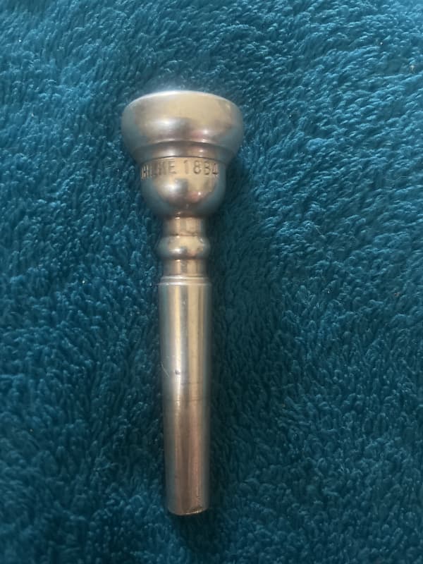 Schilke 18b4 trumpet mouthpiece - Silver plated image 1