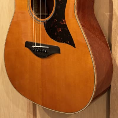 Yamaha A1M Acoustic - Electric Guitar - Natural image 8