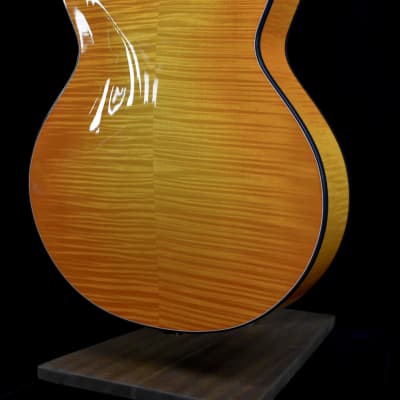 The Lady Gilmoore Archtop  w/ semi-nude Female Figure Inlay image 12