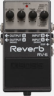 Boss RV-6 Digital Reverb Pedal image 1