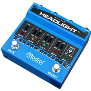 Radial Headlight 4 Output Guitar Amp Selector New image 2