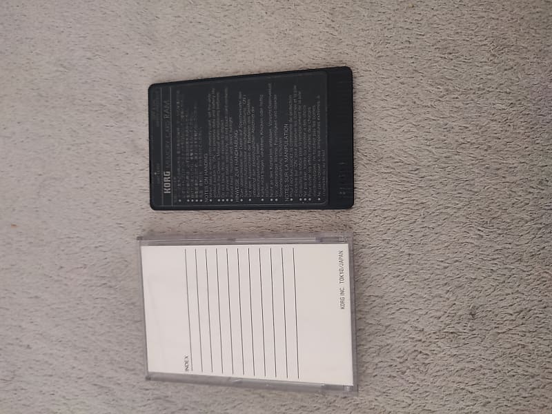 Korg MCR-03 256 Kbits RAM Card / Korg M1 Memory Card - Korg